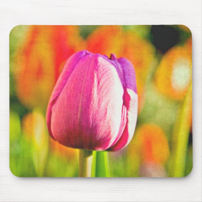 Mousepad Colagem de Tulipas (Frente)