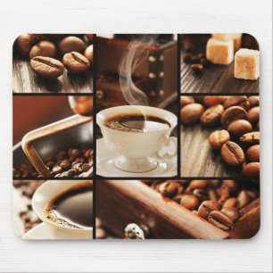 Mousepad Colagem do café