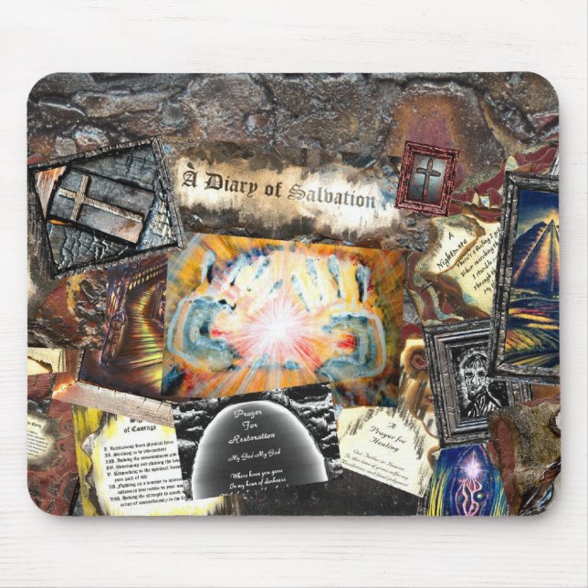 Mousepad Colagem do Caminho da Vida (Frente)