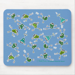 Mousepad Colagem do sapo