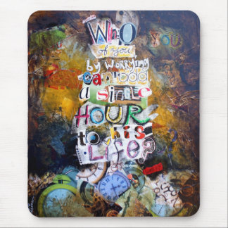 Mousepad Colagem do verso da bíblia do 12:25 de Luke