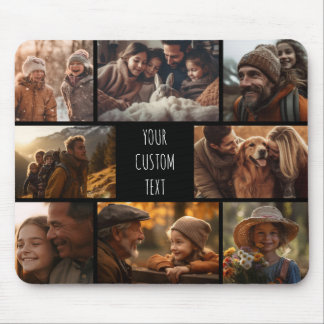 Mousepad colagem personalizada de fotos