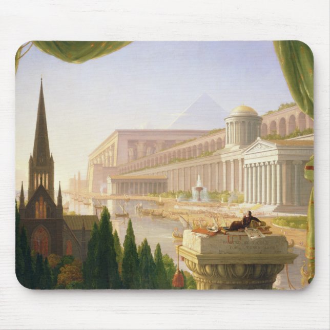 Mousepad Cole de Thomas - o sonho do arquiteto (Frente)