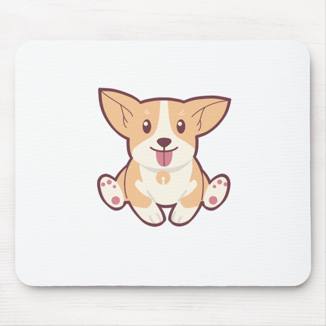 Mousepad Coleção de Cachorros Cortados (Frente)
