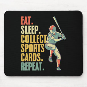 Mousepad Coleção de Cartões Esportivos Habilidade Vender Co