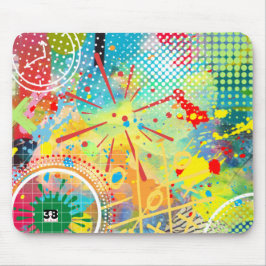 Mousepad Coleção de Explosão de Cores