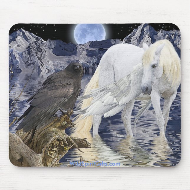 Mousepad Coleção de Fantasias PEGASUS II (& Raven) (Frente)