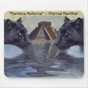 Mousepad Coleção de México da pantera preta