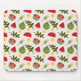 Mousepad Coleção de padrões da fruta - Melancia