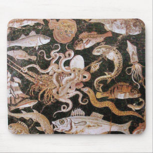 MOUSEPAD COLEÇÃO DE POMPEII/OCEANO - CENA DA VIDA MARINHA