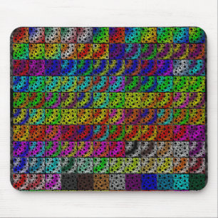 Mousepad Coleção de Pontos de Bolhas de Espaço