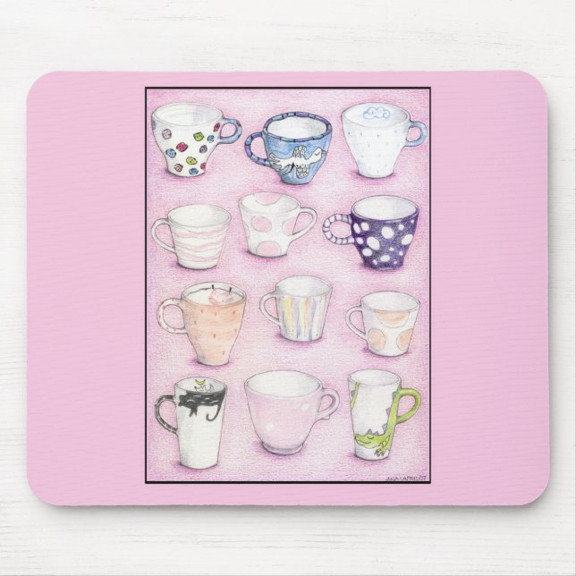 Mousepad Coleção Rosa (Frente)
