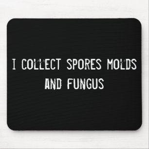Mousepad coleciono espólios e fungos