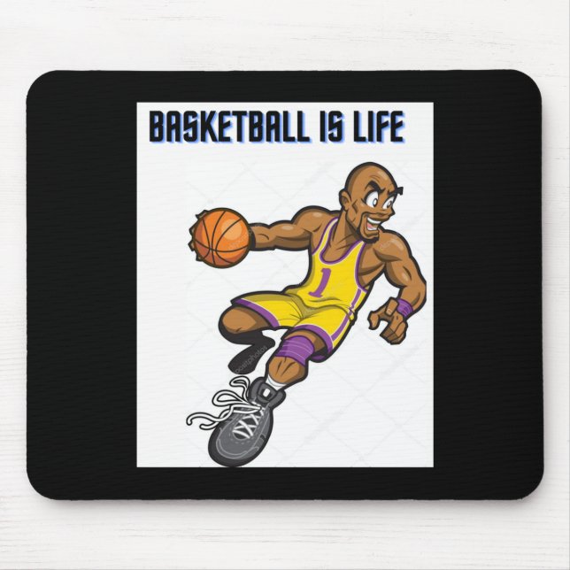 Mousepad Coleções de Basquete (Frente)