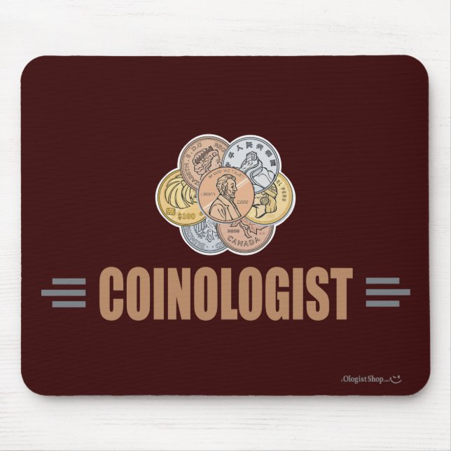 Mousepad Coletor de Moedas Humorístico (Frente)