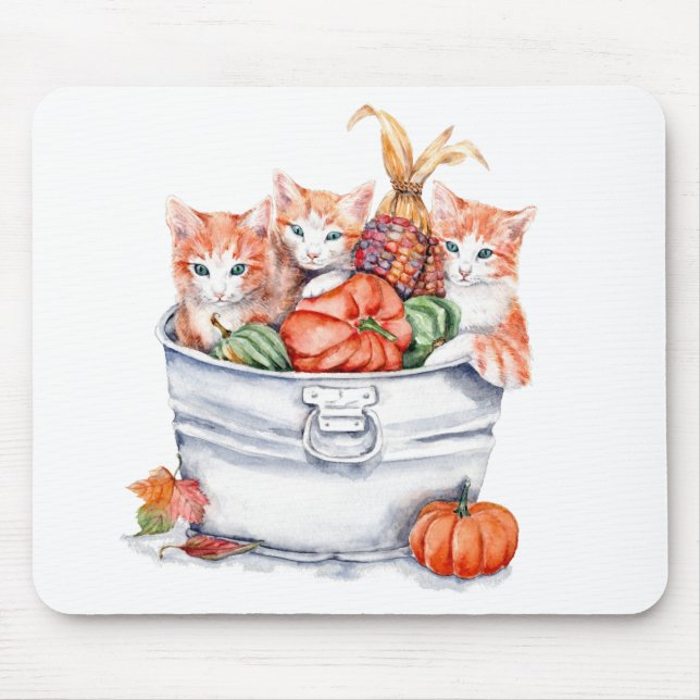 Mousepad Colheita de Kittens (Frente)