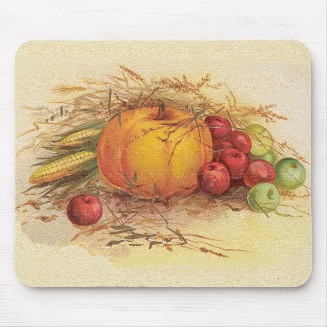 Mousepad Colheita de outono (Frente)