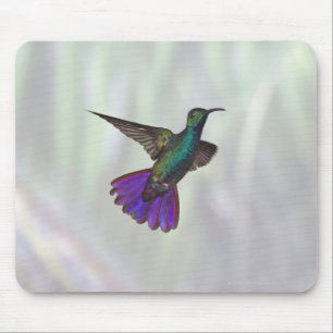 Mousepad Colibri Verde-breasted Anthracocorax da manga