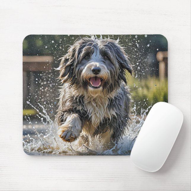 Mousepad Colina Com Mancal Em Poço De Água (Com mouse)