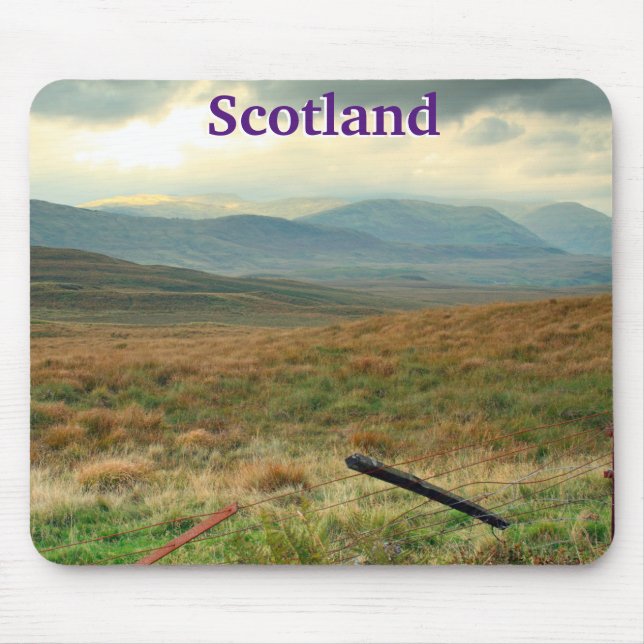 Mousepad Colinas de Perthshire, Escócia (Frente)