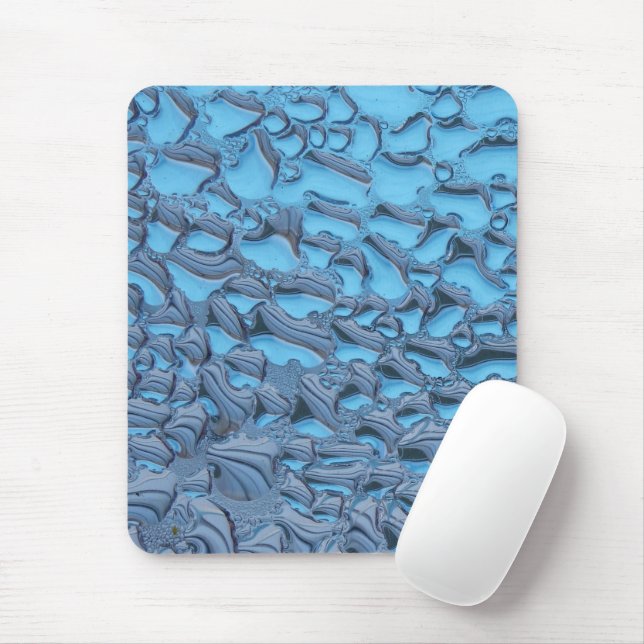 Mousepad Colírio suave em vidro azul (Com mouse)