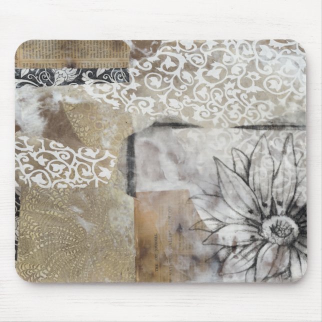 Mousepad Collage Fleur II (Frente)