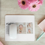 Mousepad Collage Photo & Best Mãe Cote Lovely Gift<br><div class="desc">Collage Photo & Best Madre Cotação Lovely Gift. Melhor presente personalizado para Dia de as mães,  Natal,  Dia da Mulher ou Aniversário da Mãe. Surpresa mãe com um presente que é tão incrível quanto ela.</div>