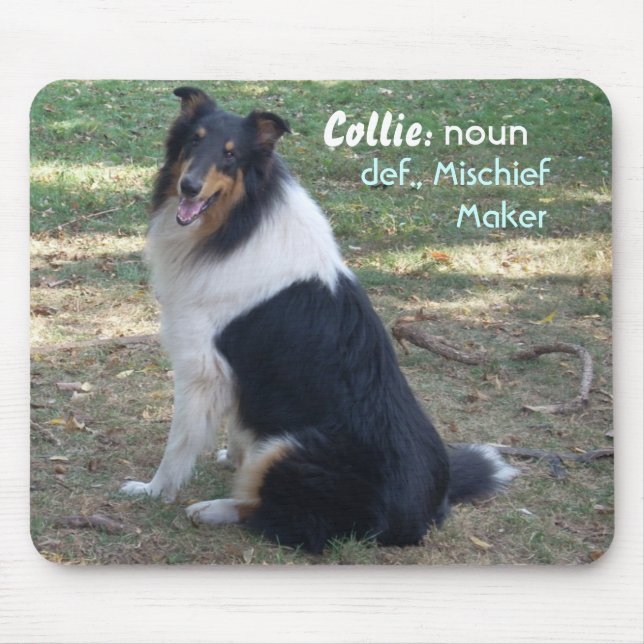 Mousepad Collie: Maker (Frente)