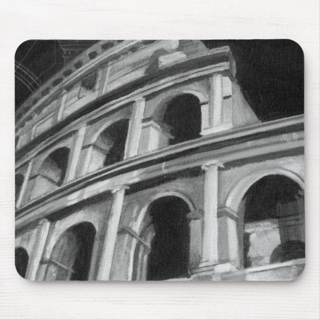 Mousepad Colo Romano com Desenhos Arquitetônicos (Frente)