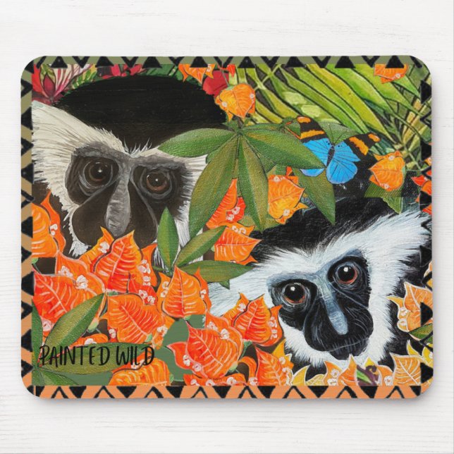 Mousepad Colobus Friends (Frente)