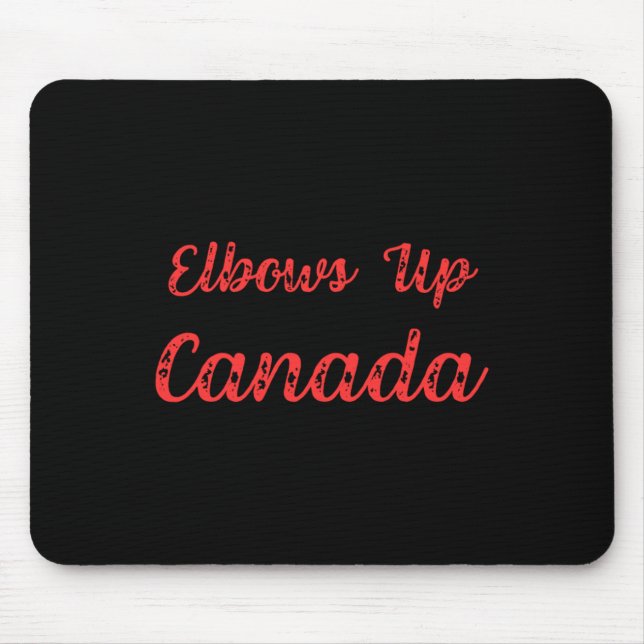 Mousepad Coloca-se no Canadá Sticker11 (Frente)