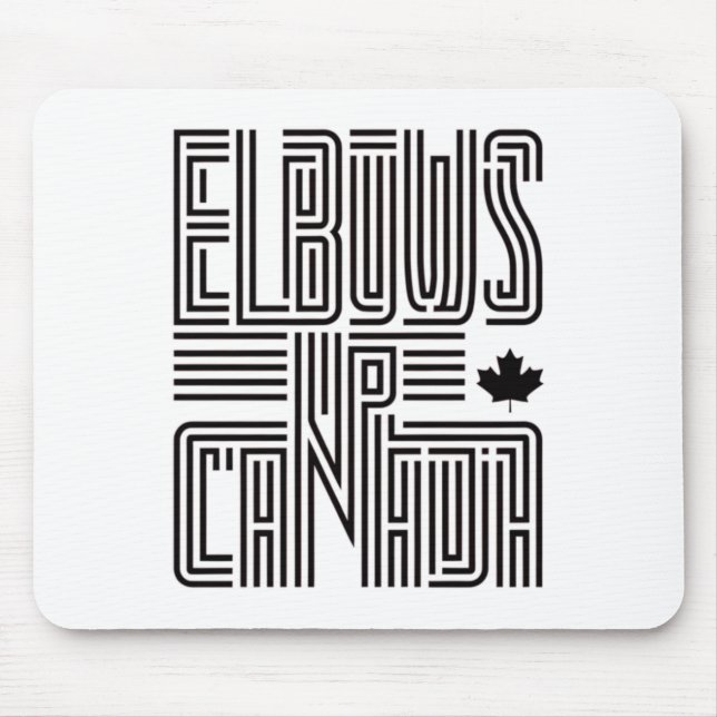 Mousepad Coloca-se no Canadá Sticker5 (Frente)