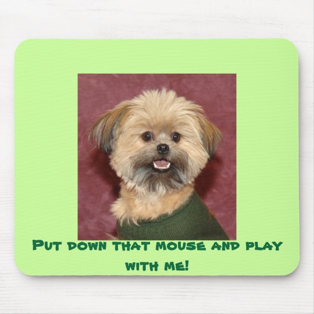 Mousepad Colocado esses rato e jogo comigo! (Frente)