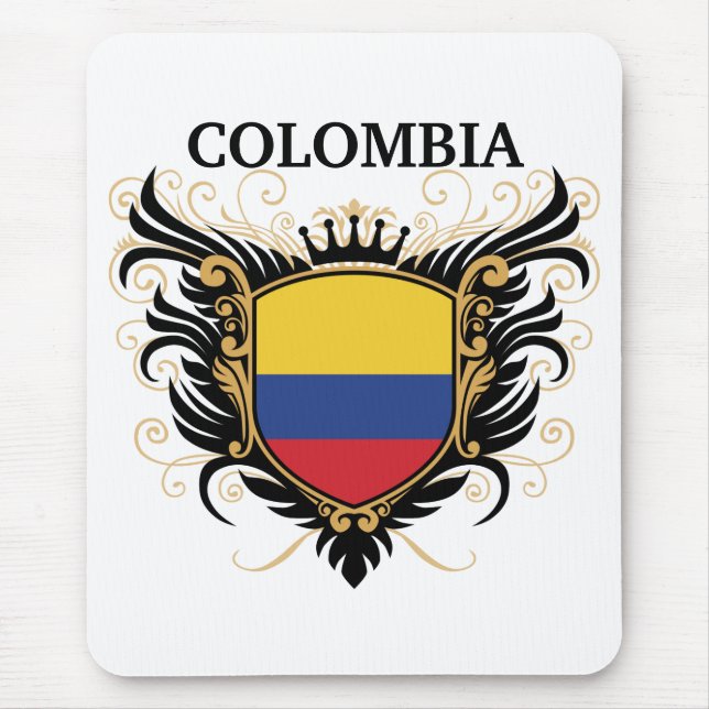 Mousepad Colômbia [personalize] (Frente)
