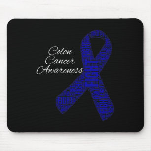 Mousepad Colon Cancer Camisas Colon Cancer Sensibilização F