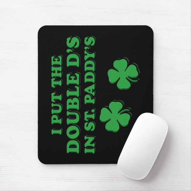 Mousepad Coloquei os D duplos na Rua. (Com mouse)