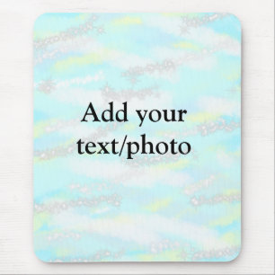 Mousepad Coloração colorido simples adicione sua foto de te