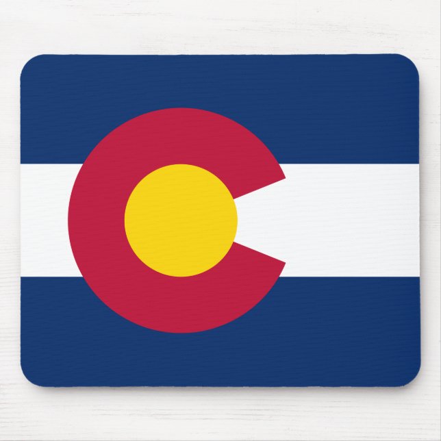 MOUSEPAD COLORADO FLAG (Frente)