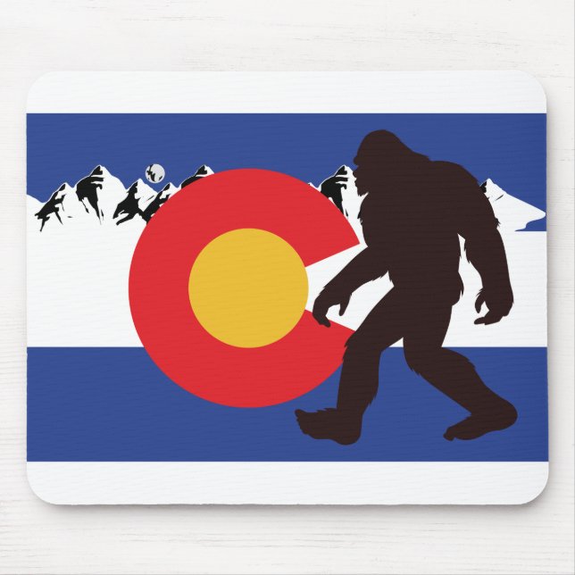 Mousepad Colorado Flag Bigfoot (Frente)
