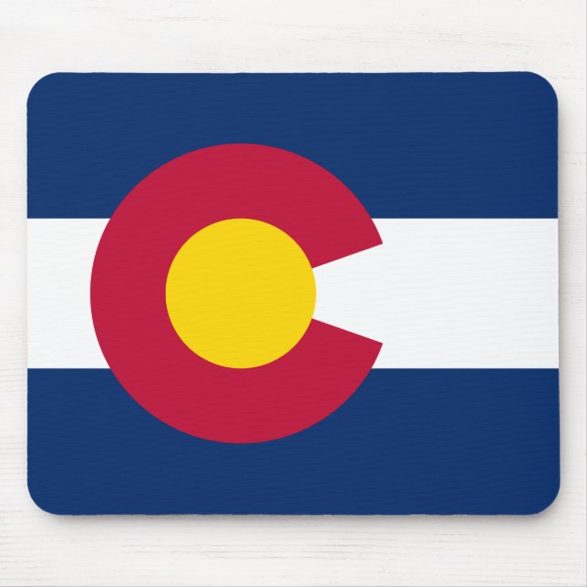 Mousepad Colorado Flag The Centennial State (Frente)