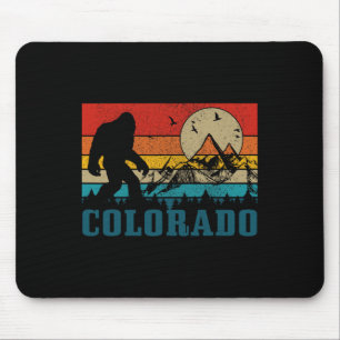 Mousepad Colorado Pé Grande Vintage Montanhas Rochosas Cami