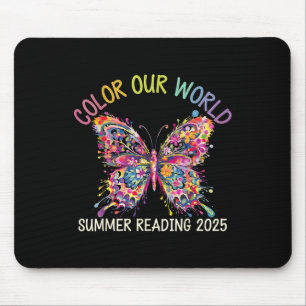 Mousepad Colore nosso Programa Mundial de Leitura do Verão 