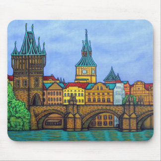 Mousepad Colores do Mouse de Praga por Lisa Lorenz