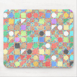 Mousepad Colorful Jackuard Knitting Pattern