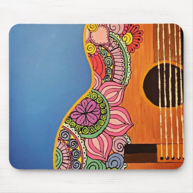 Mousepad Colorida Bô-Violão (Frente)