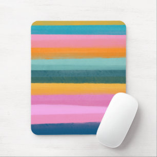 Mousepad Colorida Córea Córea Cortada Estirpes do Traço do