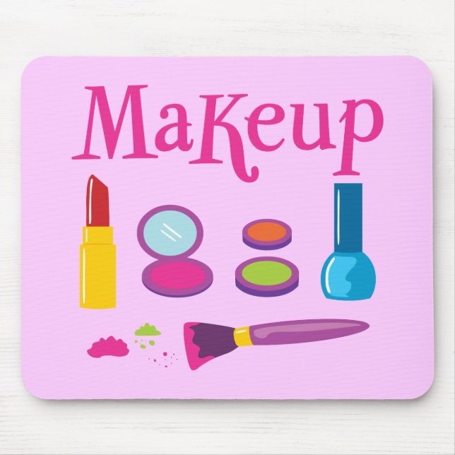Mousepad Colorida Makeup (Frente)