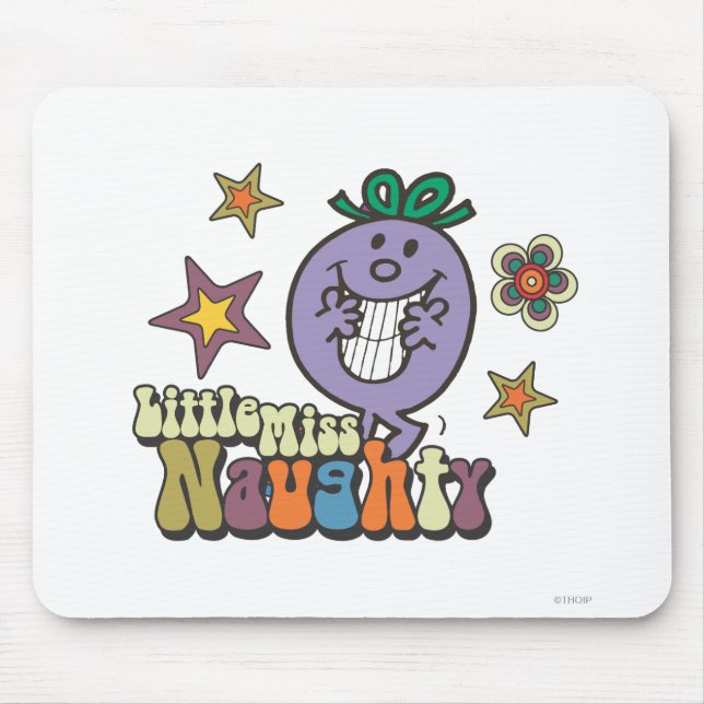Mousepad Colorida Menina Naughty (Frente)