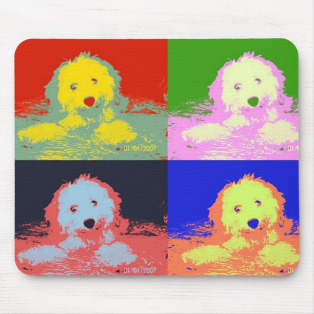 Mousepad ~ colorido de Cavachon do ~ um (Frente)