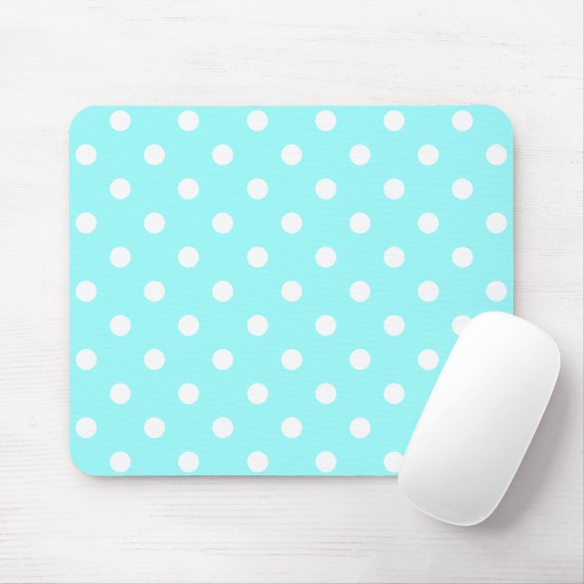 Mousepad Colorido Verde 50 Com Bolinhas (Com mouse)